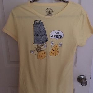 😂😂NWOT JUNIORS XXL CUTE T-SHIRT BACK TO SCHOOL